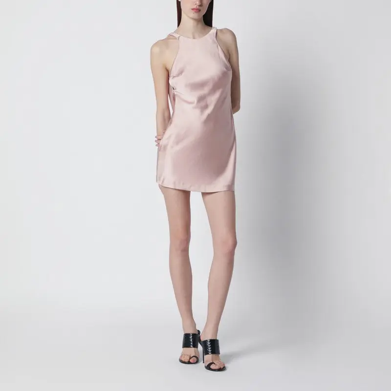 Carmen Mini Dress With Open Back - The Andamane