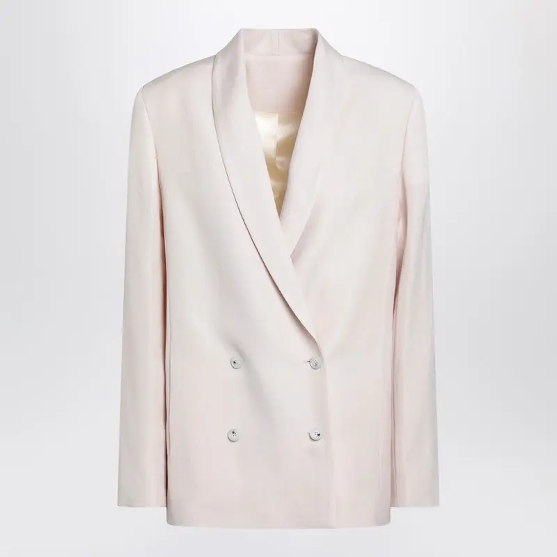 Minka Oversized Jacket In Light Pink - Loulou De Saison