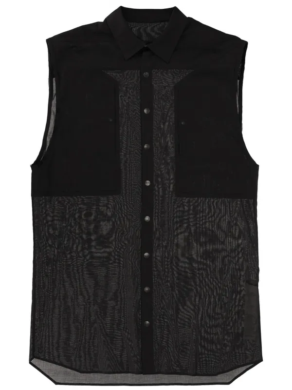 Sleeveless Shirt "Jumbo Sl" - Rick Owens