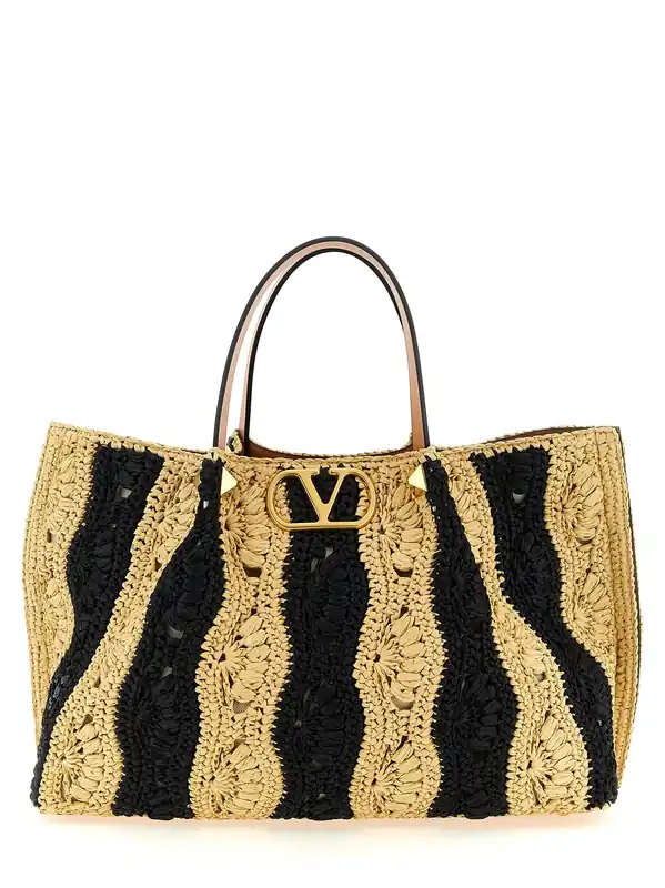 Vlogo Signature Hand Bags Beige - Valentino Garavani