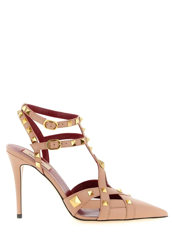 Studdy Pumps Pink - Valentino Garavani