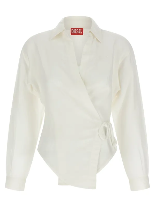 C-Delphos-S3 Shirt And Blouse White
