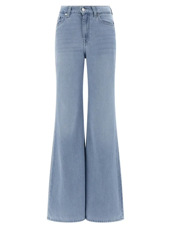 Retro Flare Hana Jeans Light Blue - 7 For all Mankind