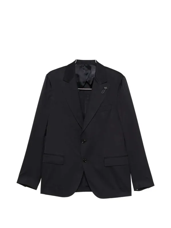 Single-Breasted Cotton Suit