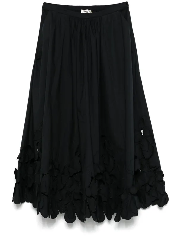 Embroidered Cotton Skirt - Forte_Forte