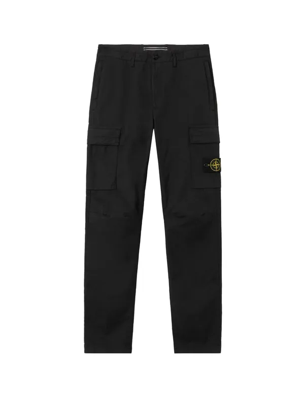 Organic Cotton Trousers - Stone Island