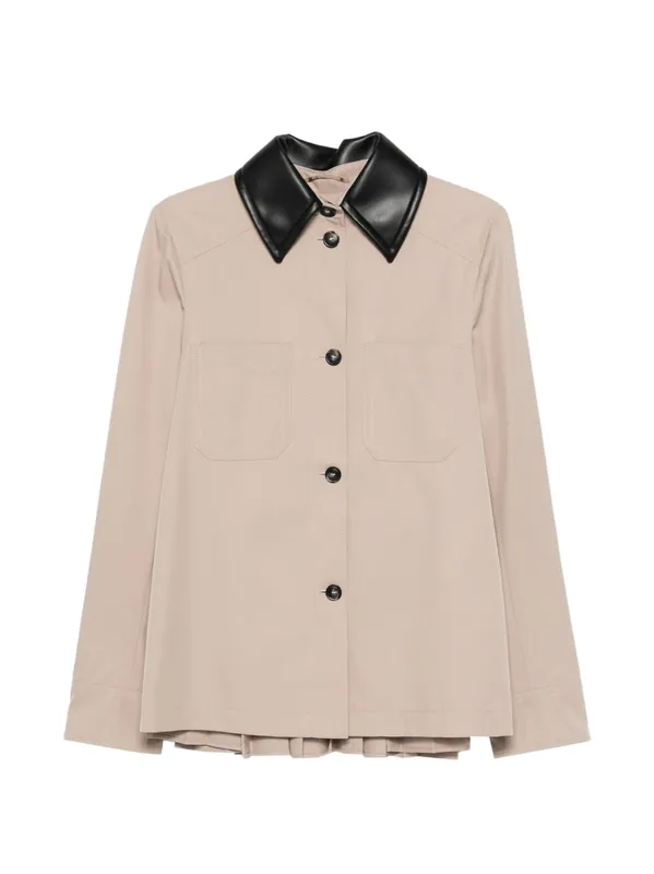 Cotton Blend Trench Coat - Sportmax Pre