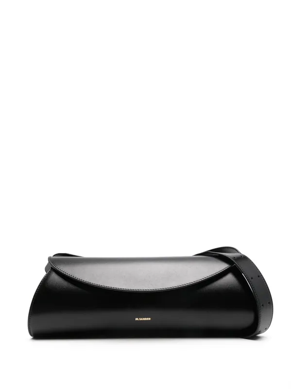 Cannolo Large Leather Shoulder Bag - Jil Sander