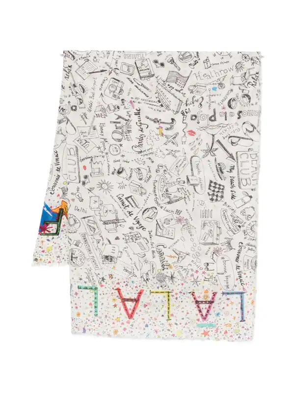 New Travel Cotton Blend Stole - Faliero Sarti