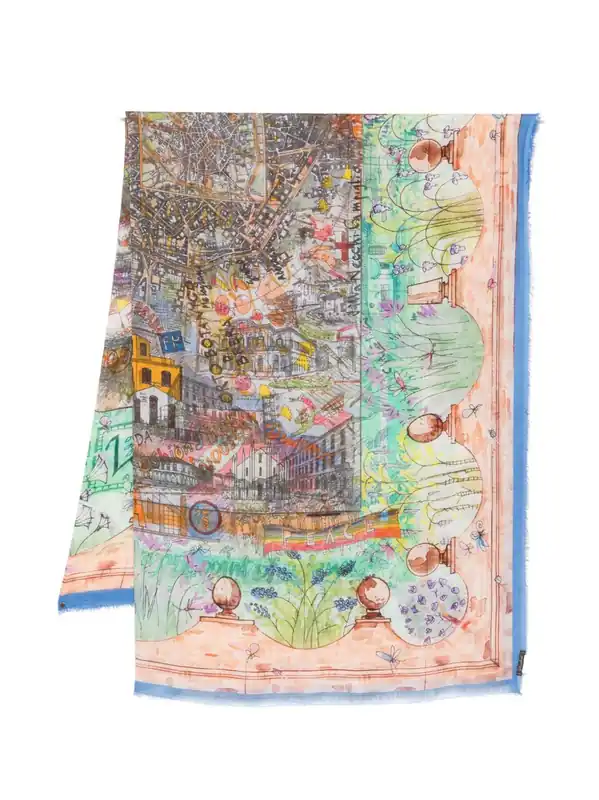 Milano Silk Blend Stole - Faliero Sarti