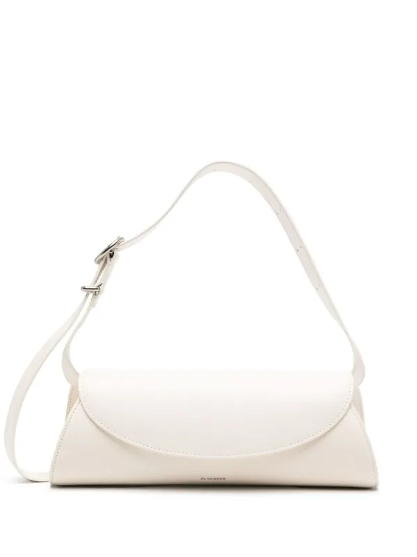 Cannolo Small Leather Shoulder Bag - Jil Sander