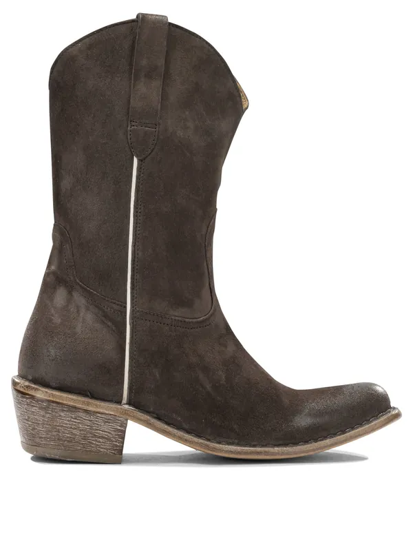 Dallas Boots And Ankle Boots Brown - Moma