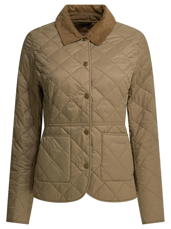 Deveron Jackets And Coats Beige - Barbour