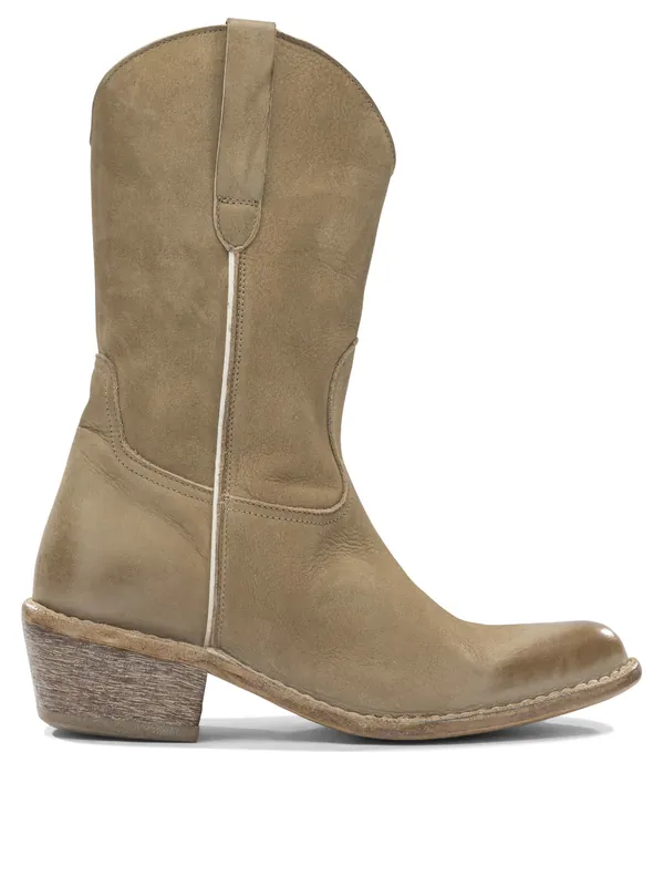 Dallas Boots And Ankle Boots Beige - Moma