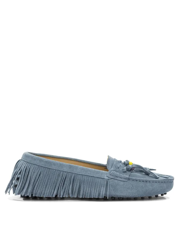 Emily Loafers & Slippers Light Blue - Toujours