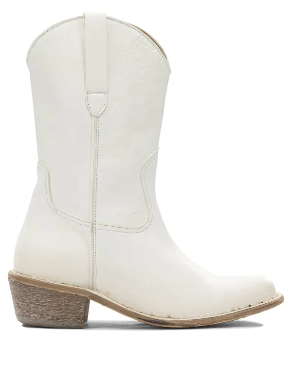 Dallas Boots And Ankle Boots White - Moma