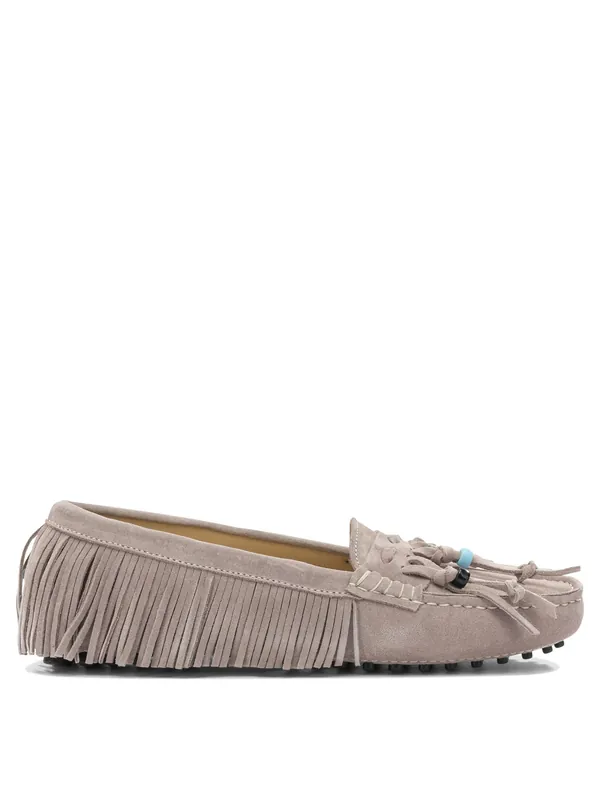Emily Loafers & Slippers Grey - Toujours