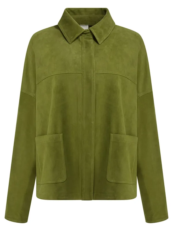Jackets & Coats Jackets And Coats Green - Furling by Giani