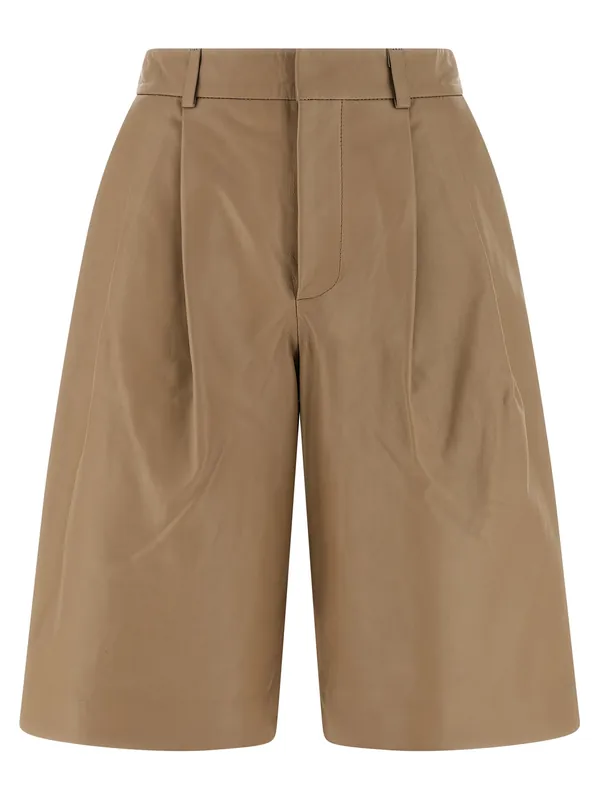 Tassel Bermuda Shorts Bermuda And Short Beige - Yves Salomon