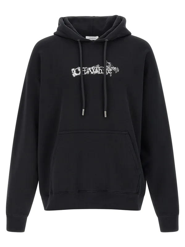 Heraldic Arrow Skate Sweatshirt Black - Off-White