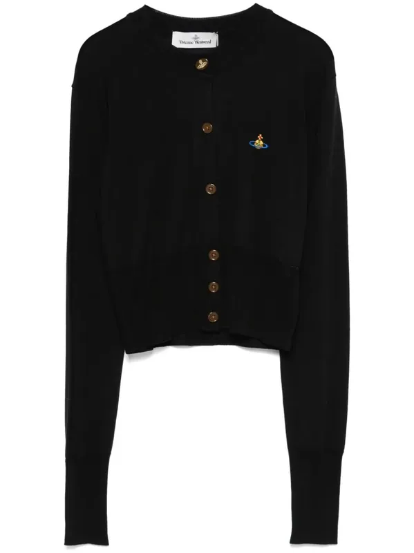 Bea Silk Blend Cropped Cardigan - Vivienne Westwood