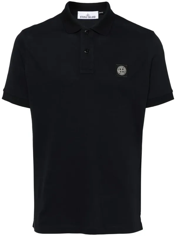 Slim Fit Cotton PiquÉ Polo Shirt - Stone Island