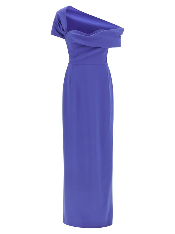 Column Dress Dresses Blue - Carolina Herrera