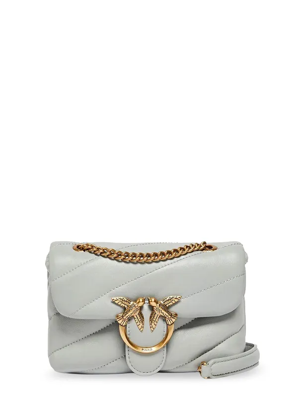 Baby Love Puff Leather Crossbody Bag - Pinko