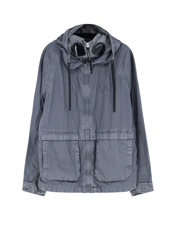 Cated Cotton Blend Jacket - C.P.Company