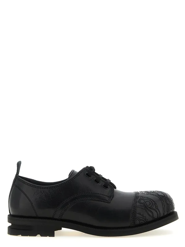 Atro Lace Up Shoes Black - Kiko Kostadinov