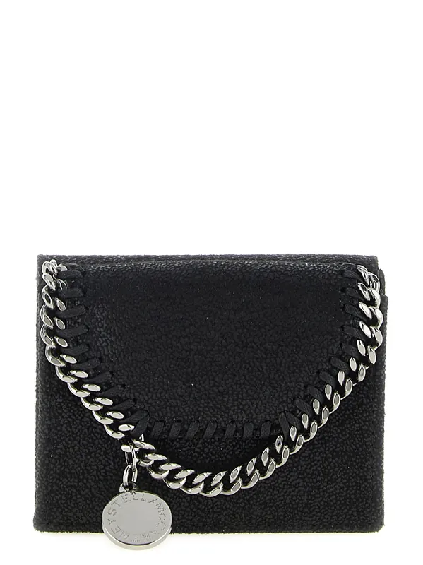 Falabella Wallets And Card Holders Black - Stella McCartney