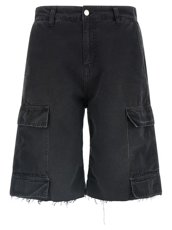 Cargo Short () Bermuda And Short Black - 44 Label Group