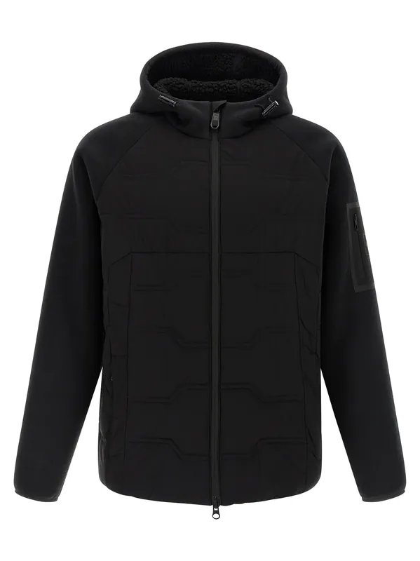 Hole19 Puffer Jackets Black - Hugo Boss