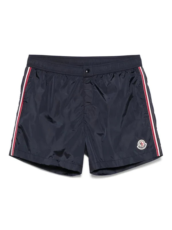 Logo Swim Shorts - Moncler
