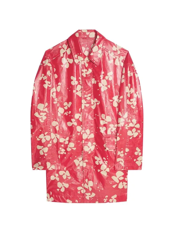 Printed Coat - Dries Van Noten
