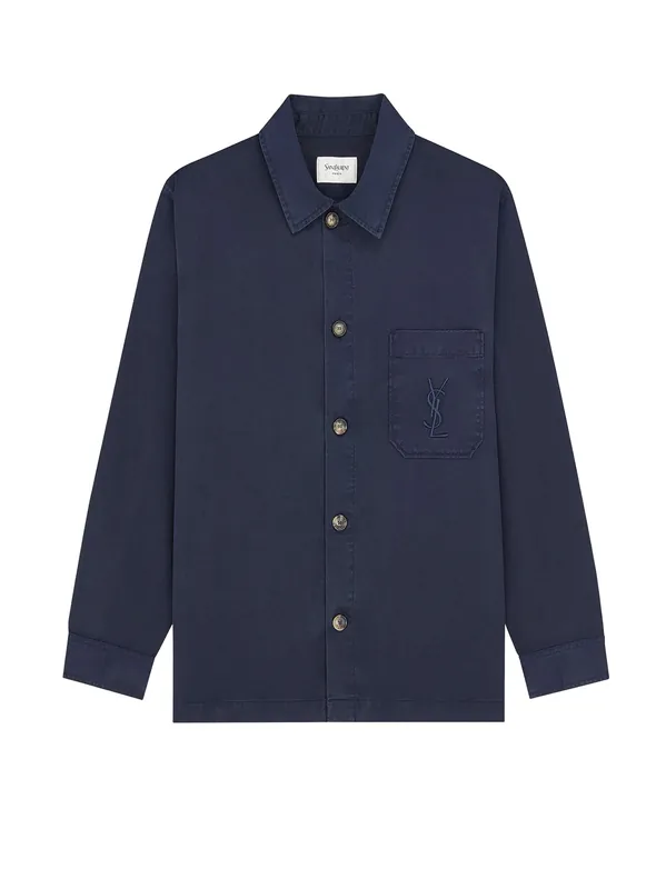 Cassandre Certified Cotton Overshirt - Saint Laurent