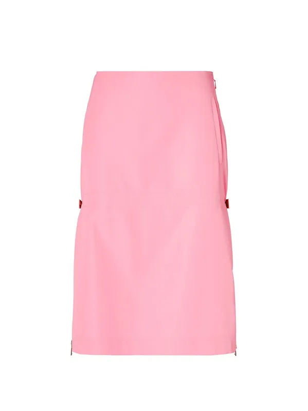 Technical Viscose Skirt - Fendi