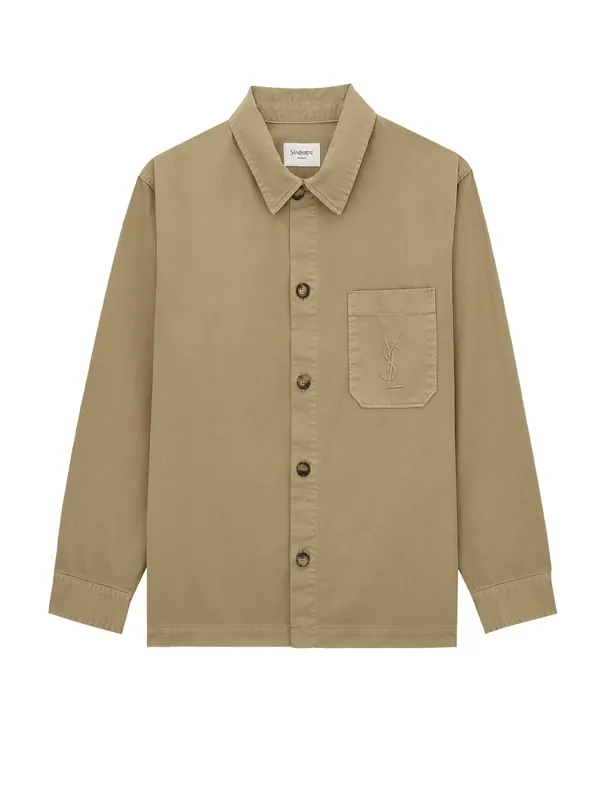 Cassandre Certified Cotton Overshirt - Saint Laurent