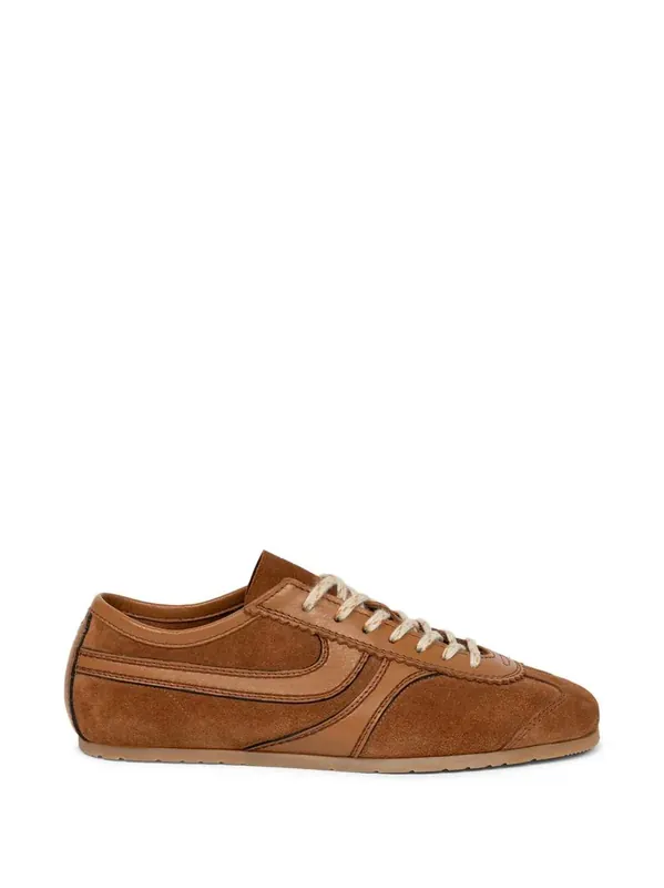 Sneakers With Suede Inserts - Dries Van Noten