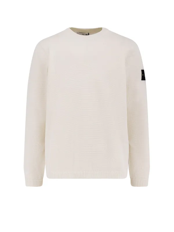 Organic Cotton Sweater - Stone Island