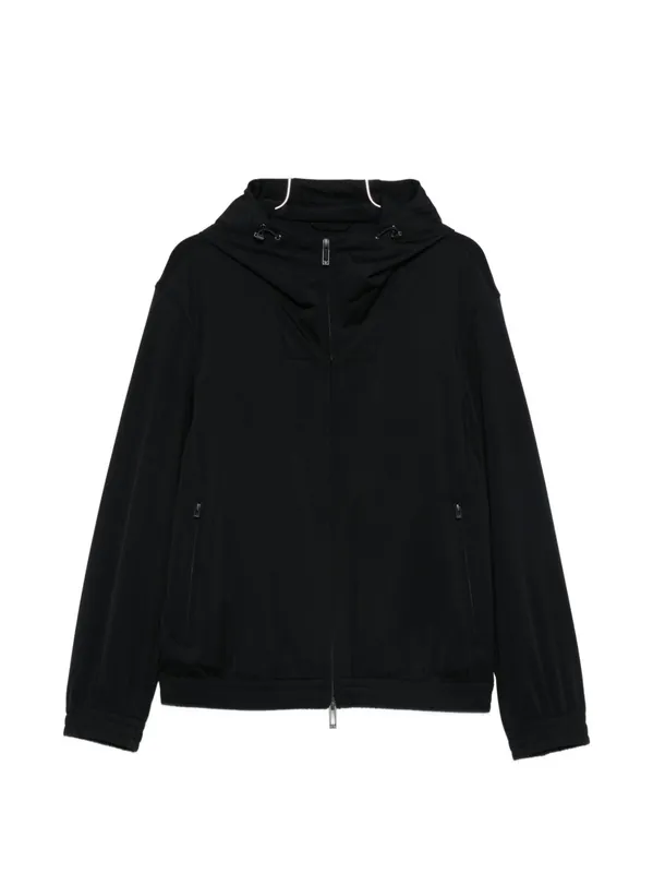 Nylon Hooded Jacket - Emporio Armani