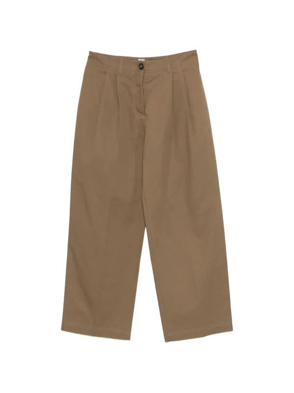 Organic Cotton Trousers - Toteme