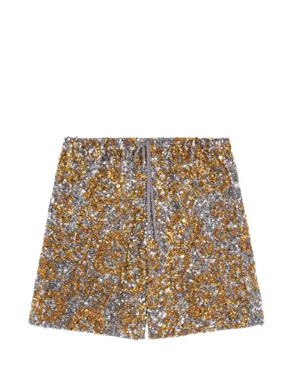 Sequined Shorts - Dries Van Noten
