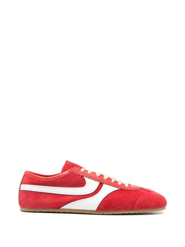 Sneakers With Suede Inserts - Dries Van Noten