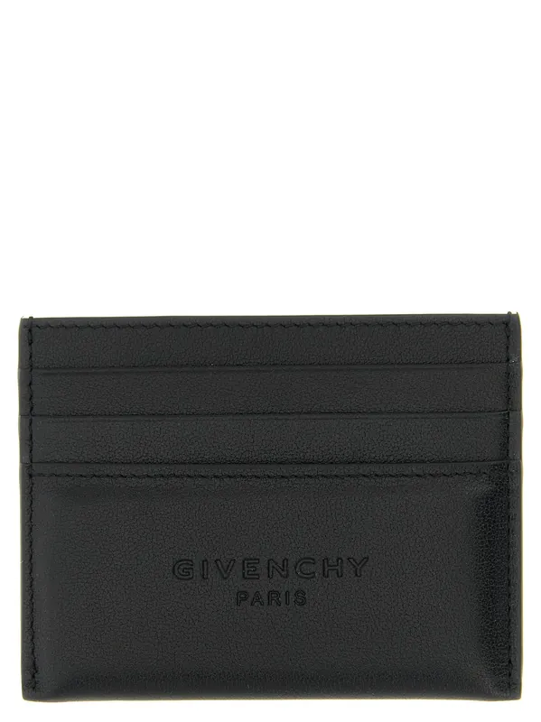 Antigona Stamped Wallets And Card Holders Black - Givenchy