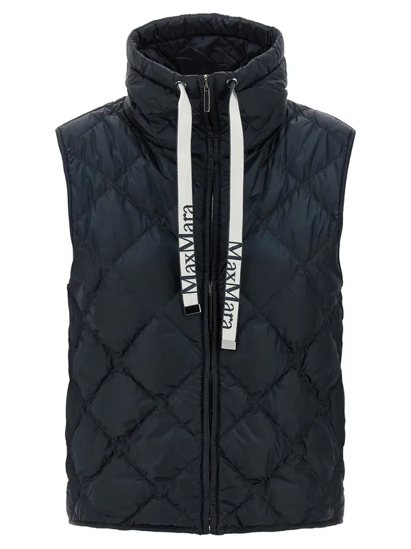 Tregic Gilet Blue - Max Mara The Cube
