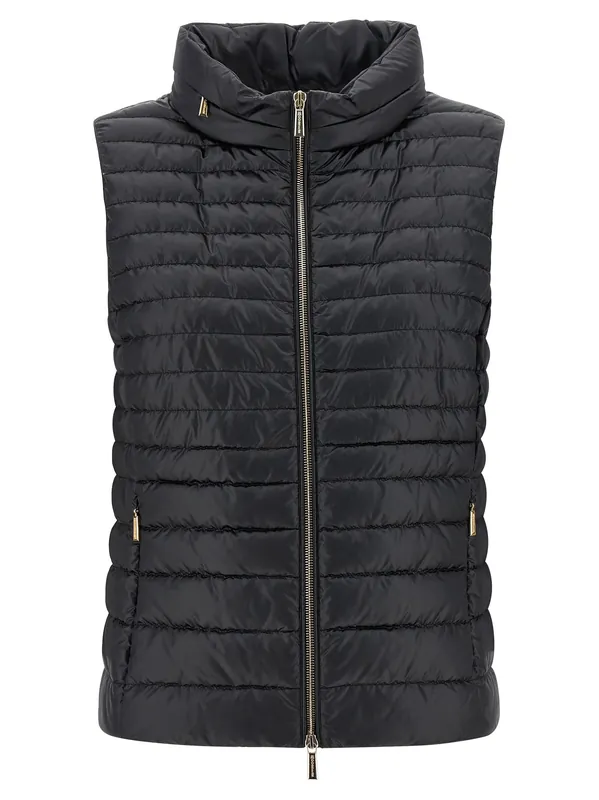 Villan Gilet Black - Moorer