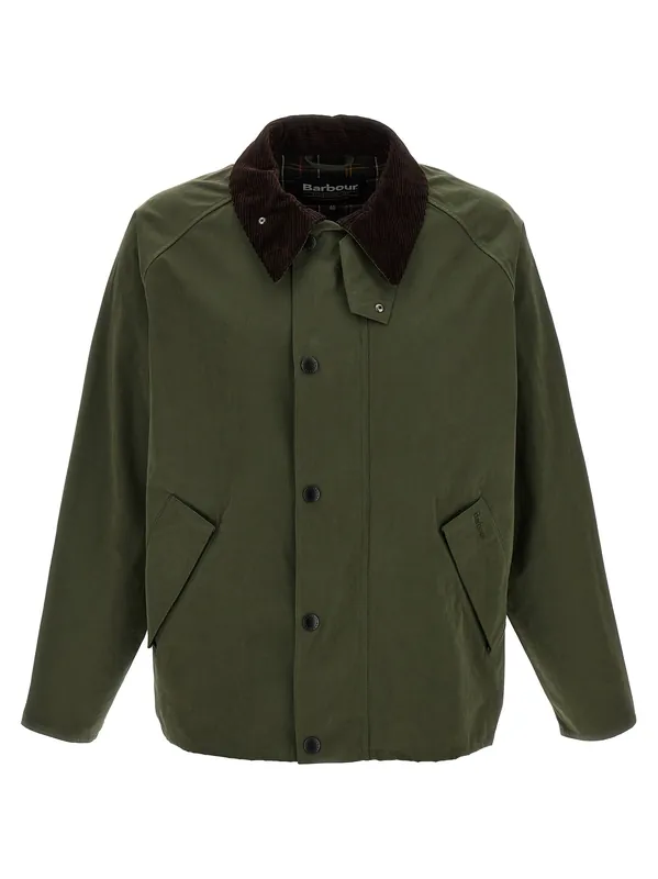 Transporter Puffer Jackets Green - Barbour
