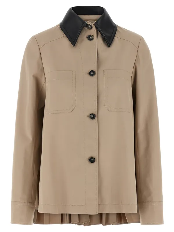 Spxsuperbo Coats And Trench Coats Beige - Sportmax