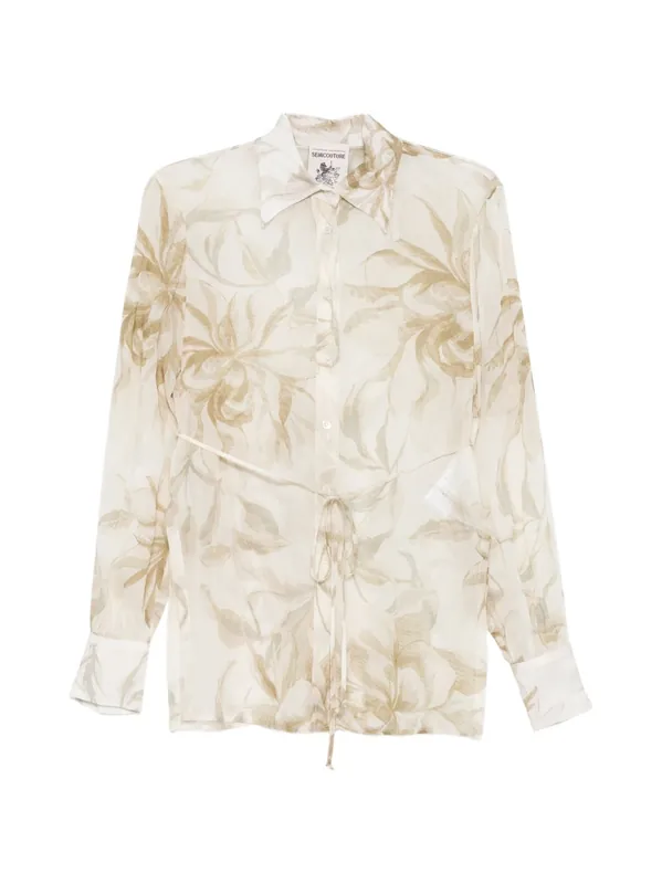 Juana Printed Shirt - Semicouture